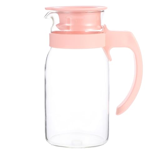 MALUGOGO Hervidor de té grande de 800 ml, botella de almacenamiento de agua a prueba de fugas con material de polipropileno resistente al frío para sala de estar y mesa de oficina, diseño clásico y