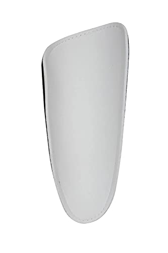 Image of Nivia Plain Encounter Stockings (White /Black) Medium Performance Shin Guards for Young Kids and Adults (Black) Size-Medium