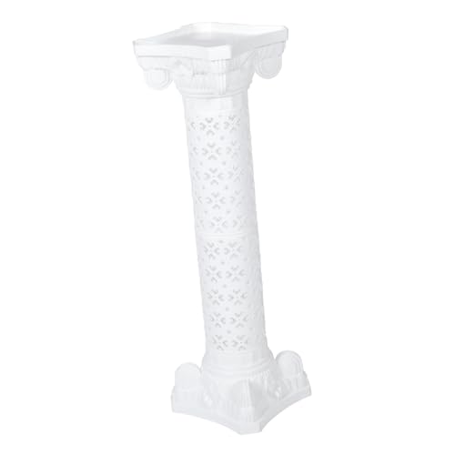 PRETYZOOM Retro Style Roman Column Plant Urn Wedding Decor Easy Assembly Garden Pathway Flower Pot