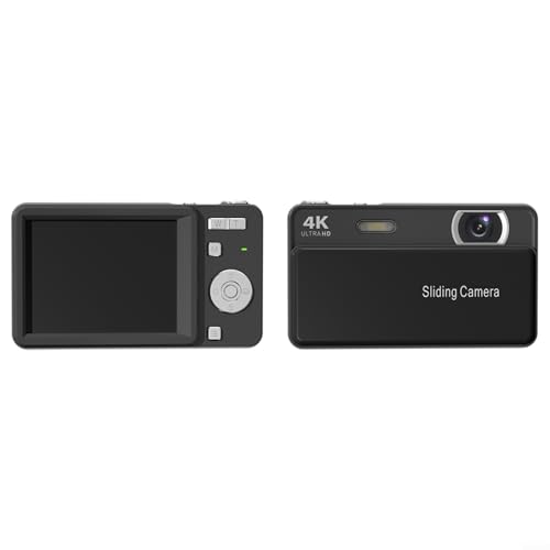 Fotocamera digitale a scorrimento con risoluzione 64 MP, flash integrato,