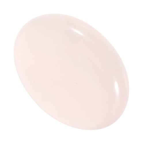 PLAFOPE Soporte Para Pestañas De Jade Para Extensiones, Paleta Redonda De 2,5 Cm, Herramienta Práctica Para Pestañas Postizas, Uso Profesional Salones De Belleza, 1 Unidad