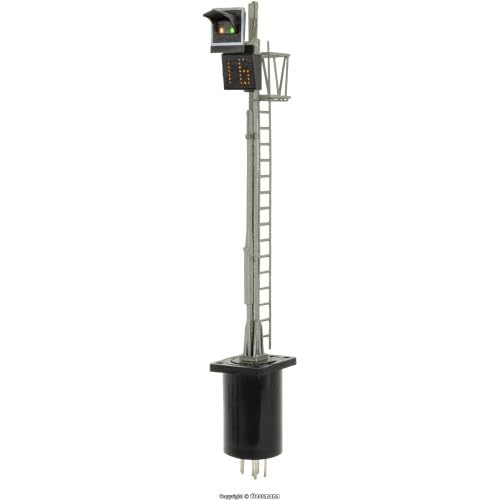 Signal lumineux SBB type N 4622 animer une gare suisse miniature en H0