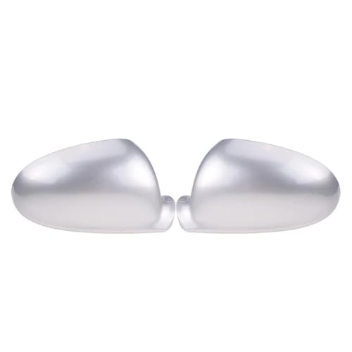 Coques de rétroviseurs MK5 argentées anti-rayures pour une protection durable