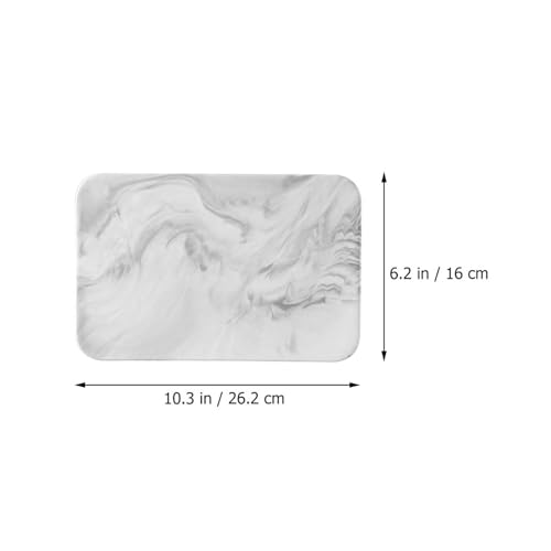 LALAFINA 大理柄セラミック多機能カッティングボード 肉 ケーキ フルーツ用滑らか プレート キッチン食材カット サービング用