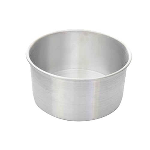 A-to-Z Supply ALCP0603 Layer Cake Pan, 6" Dia. x 3"H, Round, Aluminum