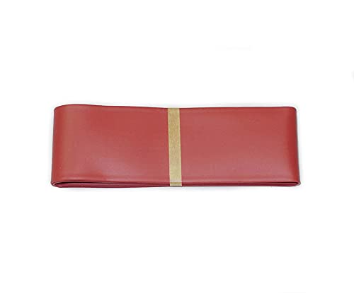 熱収縮チューブ 25mm 内径φ25mm 印字無しで綺麗 収縮比率2:1 シュリンクチューブ 絶縁チューブ 防水 高難燃性 収縮チューブ , レッド)