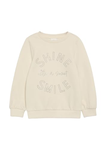 Sweat-shirt s.Oliver fille strass pull manches longues