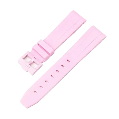 Bracelet MoonSwatch 20mm en caoutchouc TPU incurvé pour Speedmaster