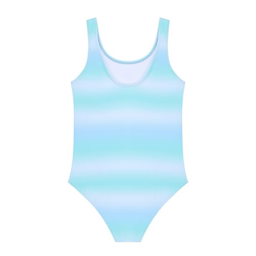 Image of Girls One Piece Swimsuit Quick Dry Swimwear Beach Bathing Suit for 3-18 Years