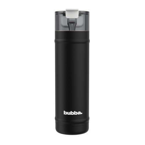 bubba 24 oz Dualsip Insulated Stainless Steel Water Bottle with Straw - Reusable Leakproof Lightweight Dishwasher Safe Lead-Free and BPA-Free Office Siren