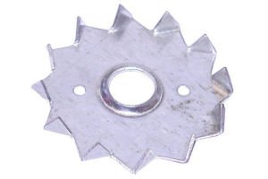 4 X Single-Sided 50mm Timber Connector Wood Joiners for 12mm Bolts