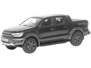 Oxford Diecast 1:76 Ford Ranger Raptor Agate Black Metallic Collectable model 76FR001