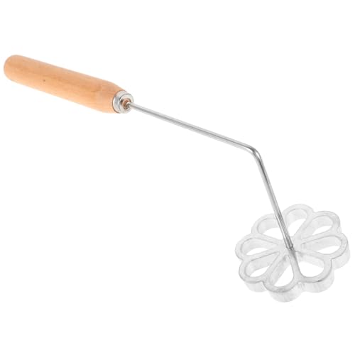 FUNOMOCYA Moule à Friture Aluminium De Timbale Antiadhésif pour Beignets Et Galettes Outil De Cuisine avec Poignée pour Amateurs De Cuisine