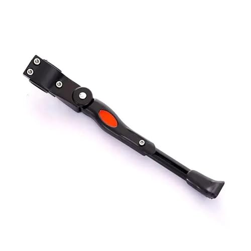 RVIFY Pata de Cabra para Bicicleta Soporte Ajustable para estacionamiento de Bicicletas de montaña y Carretera, Soporte para Bicicletas de montaña Accesorios de Bicicleta(Black)