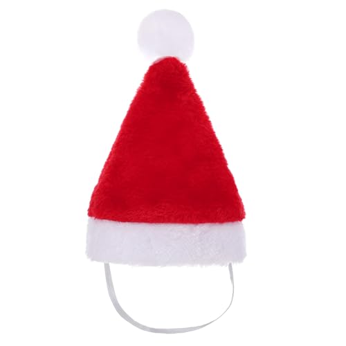 Sombrero Navideño para Mascotas Mini Rojo