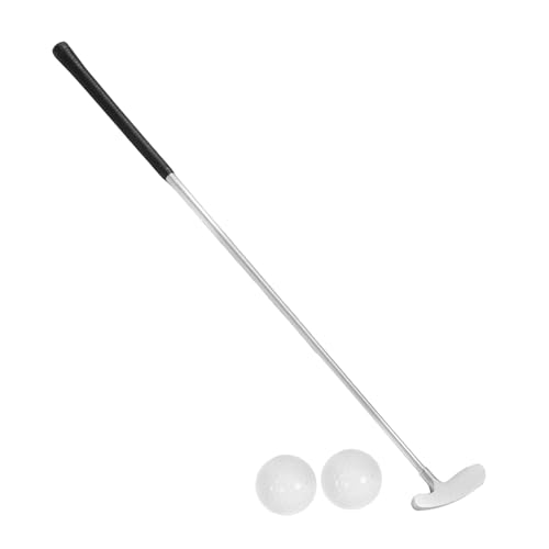 BCOATH 1Set Alloy Golf Training Balls Reusable Durable Practice Putter for Beginners for Indoor and Outdoor Golf Practice Sessions