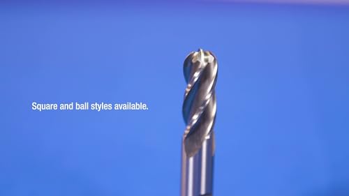 Image of Drill America 1-1 /4 inch X 1-1 /4 inch High Speed Steel 2 Flute Single End Long End Mill, DWC Series