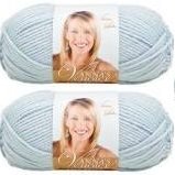 Bulk Buy: Vanna's Choice Lion Brand Yarn (2-Pack) (Silver Blue)