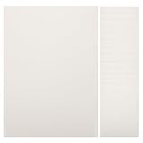 Mikikit Papel de Dibujo Disoluble Profesional 25 Hojas Tamaño 18.5x26 Cm 16k Papel para Bocetos Domésticos y Dibujo Escolar Uso Diario para Arte y Manualidades