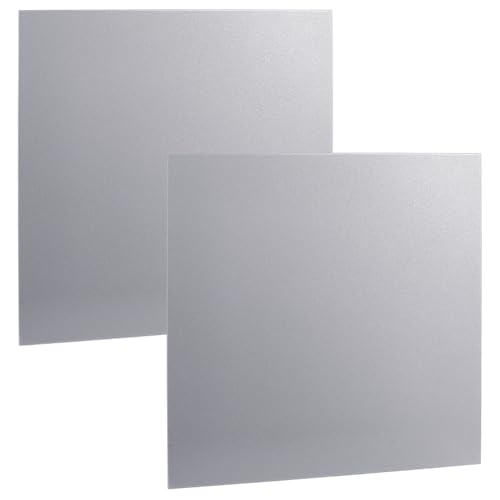 Image of PH PandaHall 2 Pieces 16 Gauge Mild Steel Sheet 7.8 x 7.8 inch Square Metal Rolled Steel Plate Sheets for Outdoor Industrial Construction Welding DIY Projects Professional