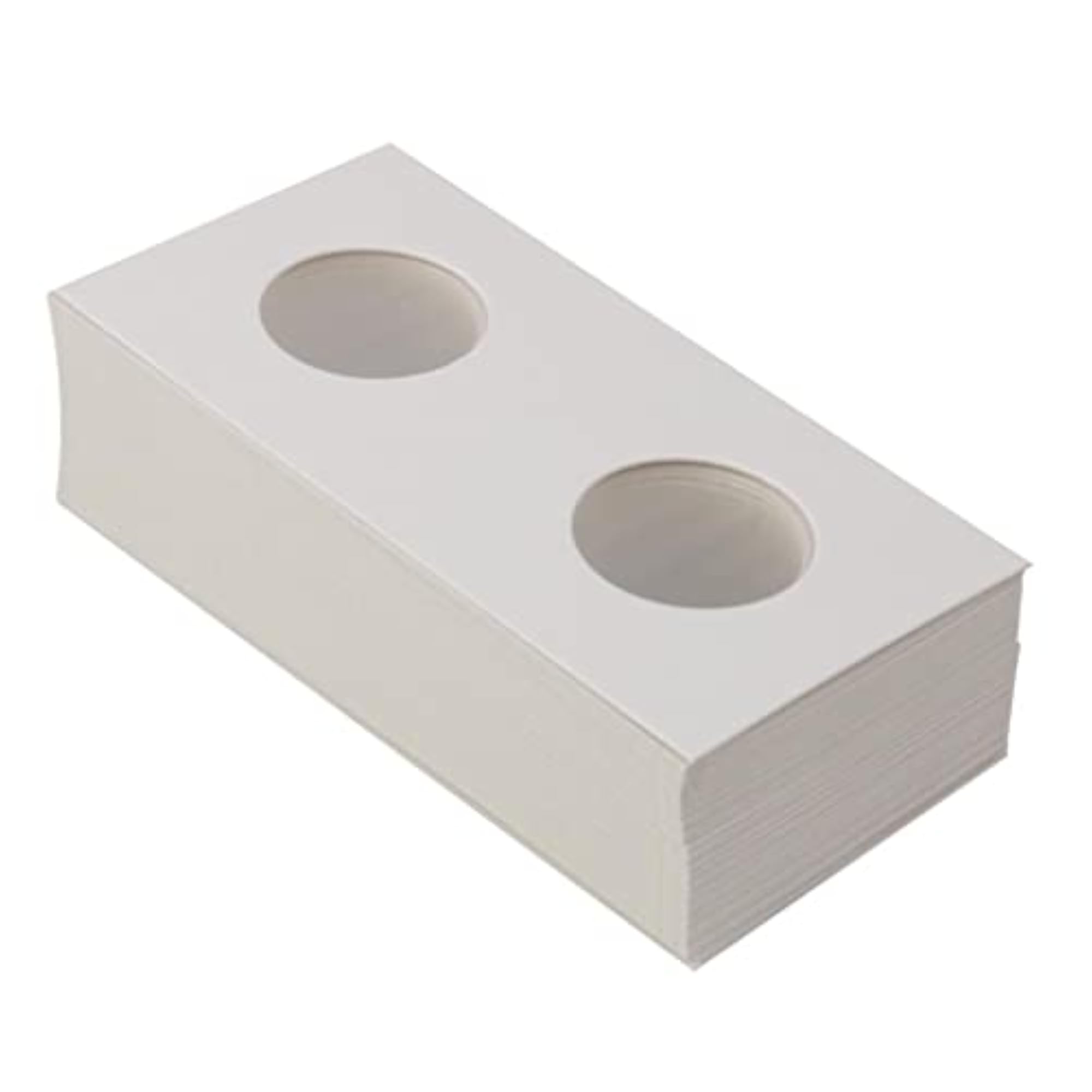4x50Pcs Stamp Cardboard Coin Holders Cover Container