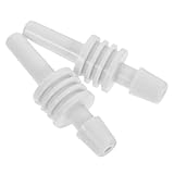 Anneome 2 Stück Blutdruckmanschetten adapter Weiß Anschluss für Kleine Manschetten Stabile Verbindung für Blutdruckmessgerät Zuhause Klinik und Gesundheitsinstitutionen