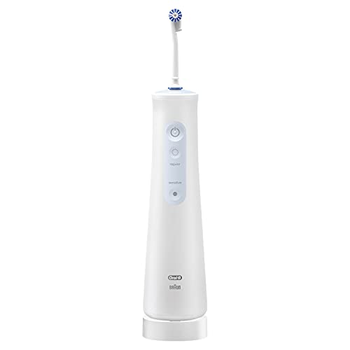 Oral-B Aquacare Irrigador Bucal Portátil Con Tecnología Oxyjet De Braun, 4 Modos De Limpieza Dental