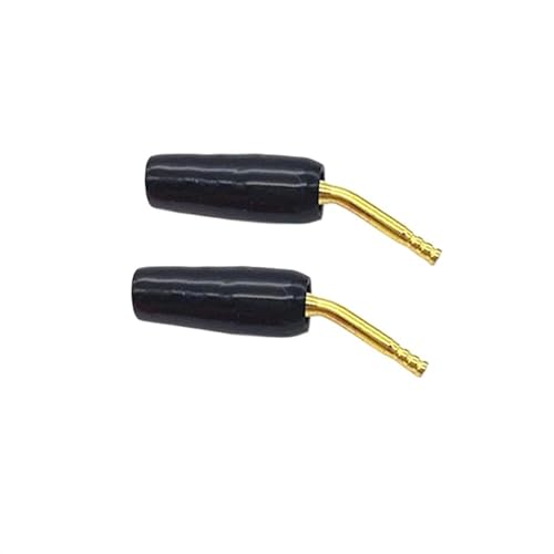 Fiche banane 2mm pour réparer et connecter facilement un câble d'enceinte