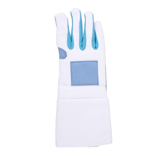Fencing Gloves, Knitted Fabric Right Hand Widely Used Saber Fencing Gloves for Gift (XS)