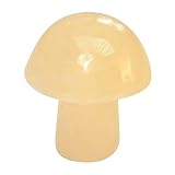 Rangement Bureau Cristal Agatess Semi Précieux Mini Petit Champignon Forme De Cristal Cristal De Guérison Gemme Naturelle Gemme d'amour Rose Quartz Améthyste Pot De Fleur Fish Tank sous (E, One Size)