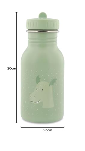 Trixie - Trinkflasche für Kinder aus Edelstahl, 350 ml (Mr. Dragon)
