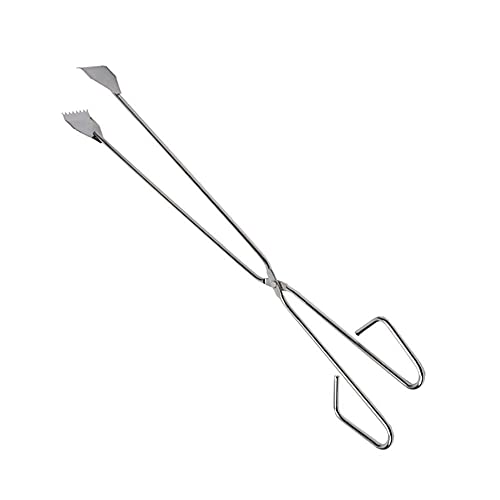Sauvic - Tenacilla Barbacoa 55Cm. En Oferta Sauvic 04470 - Pinza Barbacoa Inoxidable, 18/8, 55 Cm