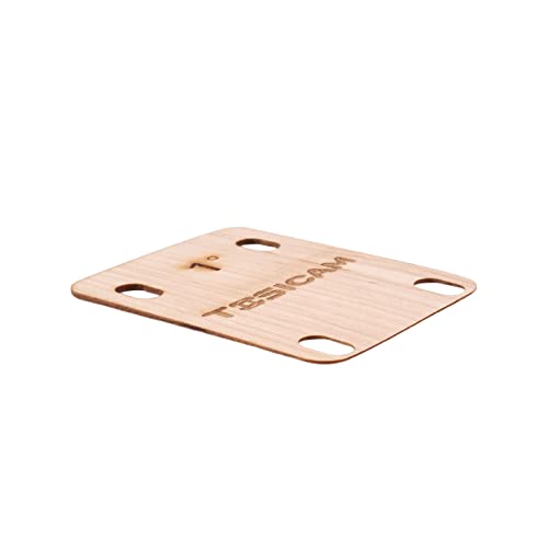 3Pcs Guitar Neck Shims Shim Made Of Canada Solid Maple Wooden, For Bolt-On Neck Bolts, Shaped 0.25 0.5, 1 Degree #TOP6