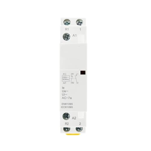Contacteur modulaire 16A 24V bobine CA haute durabilité DIN
