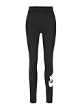 Herkunftsland : VN Nike Damen W NSW ESSNTL LGGNG Futura HR Leggings, Black/(White), M