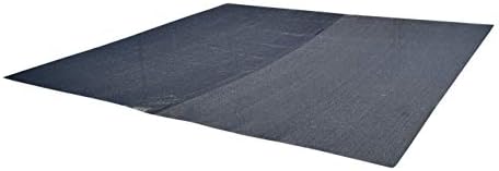 Nickanny's UV Rated 85% Block Cover for Dog Kennel Sun Block Shade Top with Grommets and Cable Ties for Installation (10 x 10, Black)