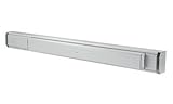 CRL Satin Almn 36" Jackson 1285 Push Pad Concealed Vertical Rod Right Hand Reverse Bevel Panic Exit Device - 311285R37628