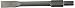 Produktbild Scheppach 3908201108 Zubehör Flachmeißel, Meißel, passend für den AB1600, AB1900 Abbruchhammer, Durchmesser 30 mm, L 390 mm