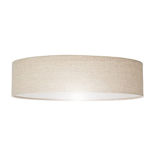 Plafonnier Smartwares Ceiling Dreams Natural - Lin - 40 cm - 3 douilles E14 intégrées - Pour ampoules jusqu'à 40 W (non incluses)