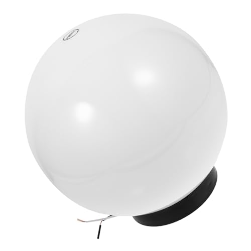 Pantalla de Lámpara de Globo ideal para iluminar la entrada del jardín con cubierta plástica