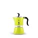 Bialetti Llamada Fiammetta, Cafetera 3 Tazas, Aluminio, Electric Lime, Metal