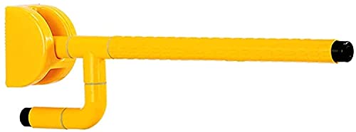handrail Handles Bathtub Grab Bars Toilet Grab Bars Handrail Barrier-Free Nylon Folding Handrail Old Man Hand Toilet Bathroom Basin Safety Fence Folding Handle/Yellow