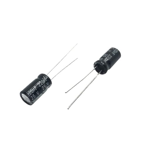 220uf 25v condensateur radial miniature 6x11mm haute performance électrique