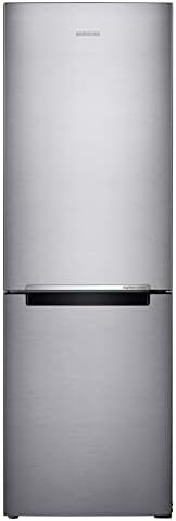 SAMSUNG 11.3 Cu Ft 24" Bottom Freezer Refrigerator, Slim Width for Small Spaces, Even Cooling, LED Lighting, Slide Shelf, RB10FSR4ESR/AA, Fingerprint Resistant Stainless Steel