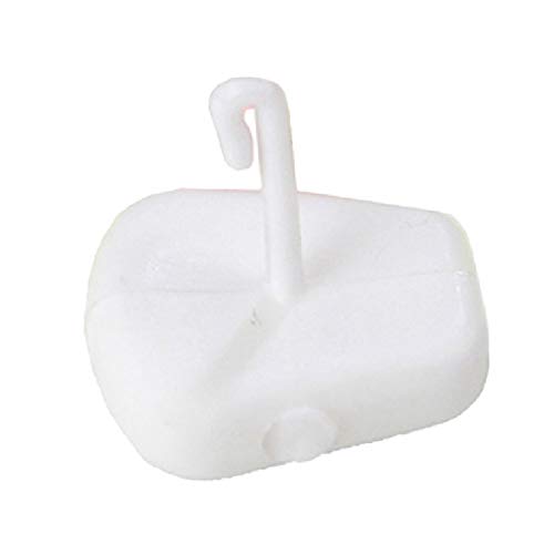 Equipamento de pesca para cabelo, 50 peças de equipamentos de pesca de carpa de plástico para pesca