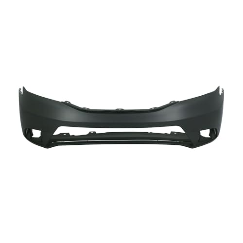 Image of FitParts Compatible with Honda Pilot 2012-2015 Front Bumper Cover | Primed, With Fog Light Holes, Ready to Paint, OEM 04711SZAA70ZZ, HO1000285