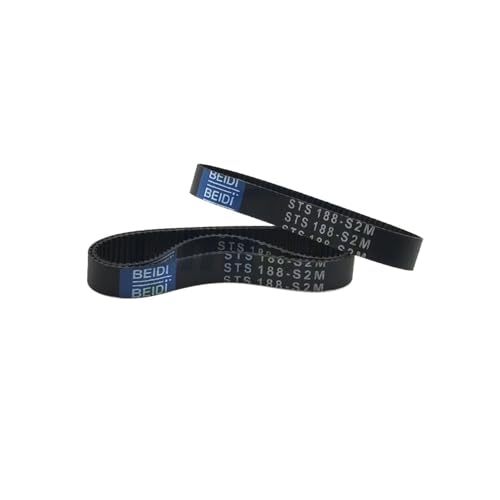 Courroie de distribution synchrone S2M 154mm en caoutchouc pour transmission précise - 2