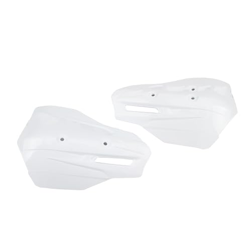 Moto protection mains poignée Suzuki - Accessoires motocross blanc