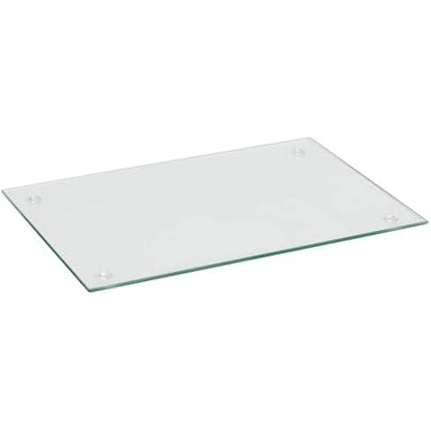 Harbour Housewares Large Glass Chopping Board Cover