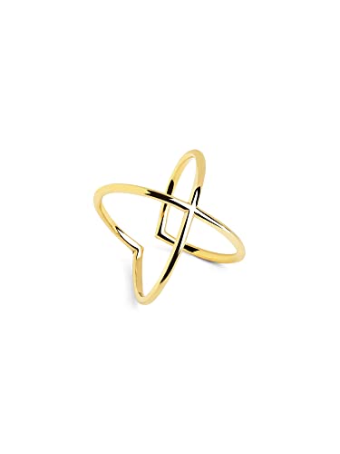 Bague pour femme SINGULARU, le bijou du quotidien en argent sterling ajustable